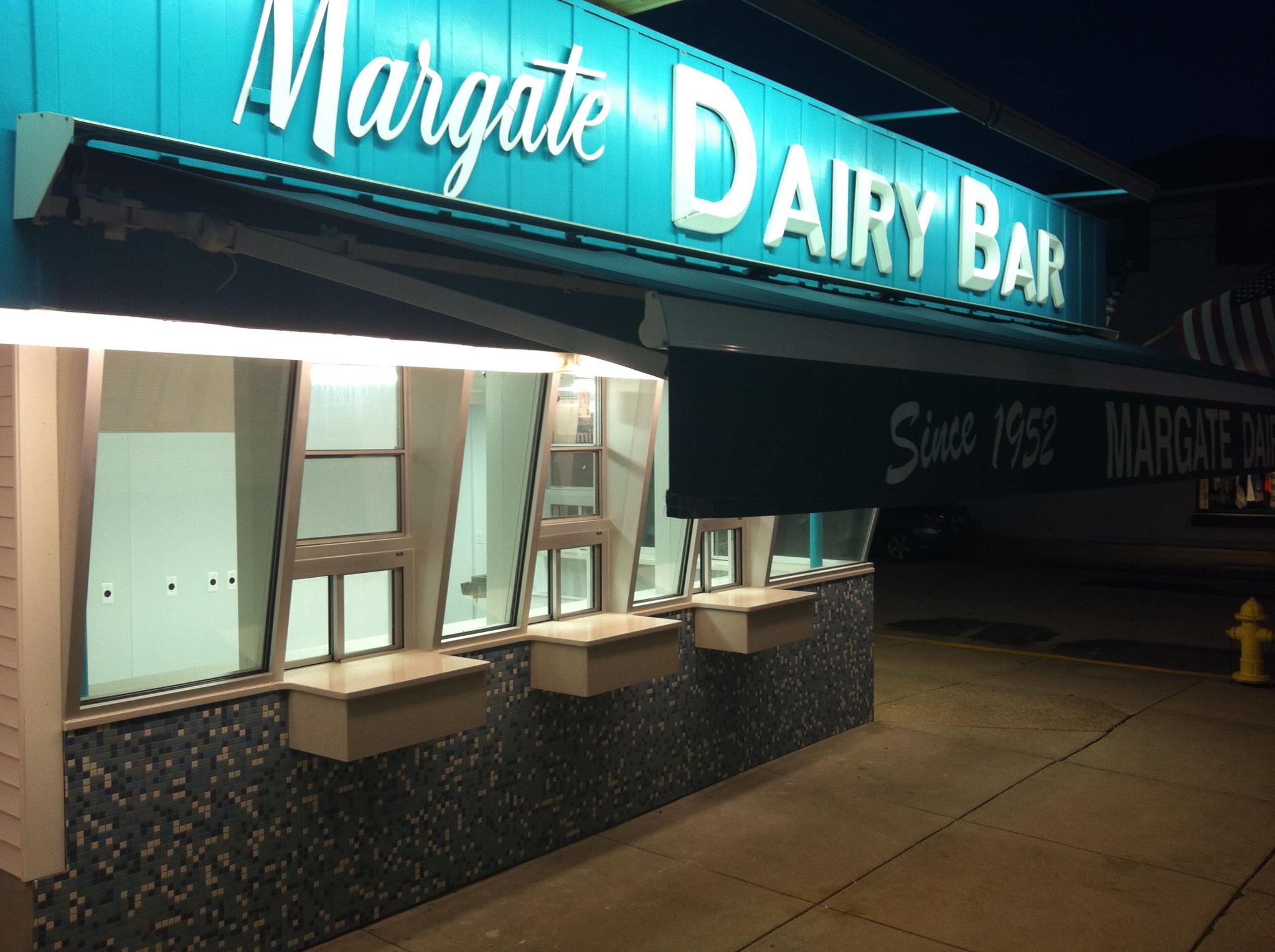 Margate Dairy Bar Ice Cream Shop in Margate, NJ