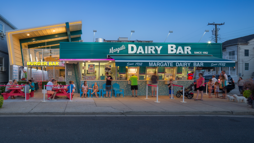 Margate Dairy Bar & Burger Ice Cream Shop in Margate, NJ