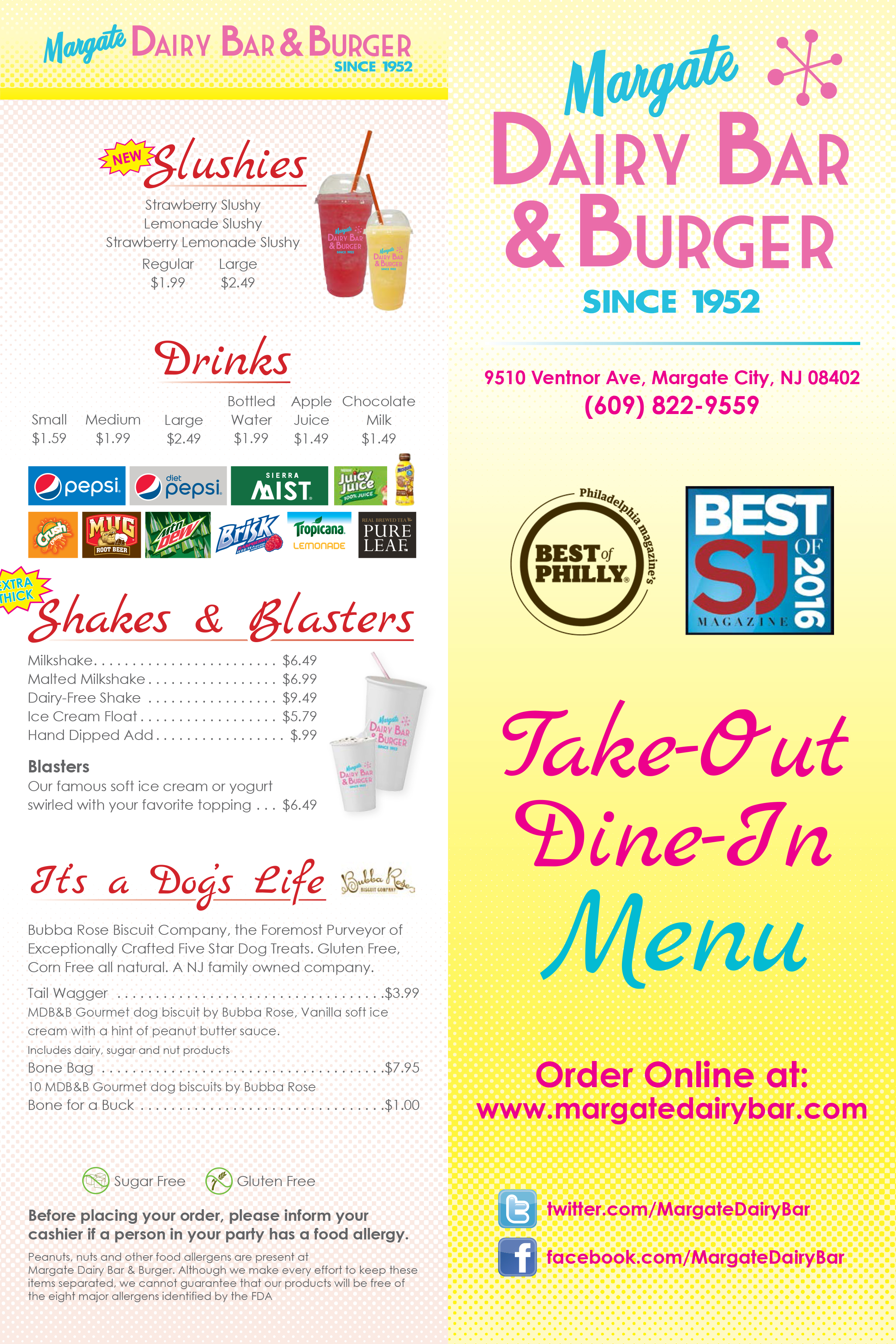 Margate Dairy Bar & Burger Food